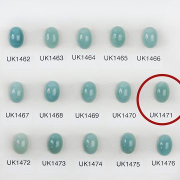 Amazonit kaboszon owal 14mm Amazonit kaboszon owal 14mm