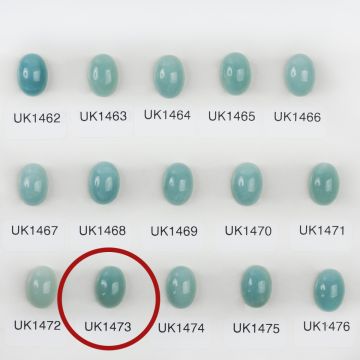 Amazonit kaboszon owal 14mm Amazonit kaboszon owal 14mm