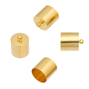 Końcówki w kolorze złota 11,5mm