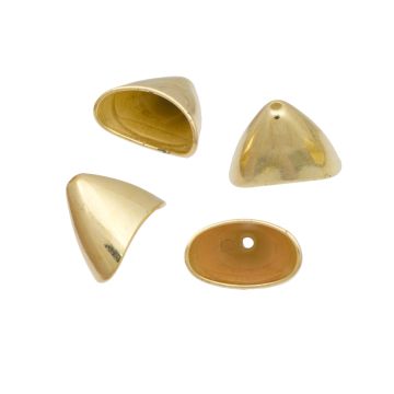 Końcówki owalne z dziurką 16x20mm