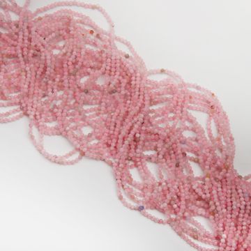 Morganit kulka fasetowana 2mm