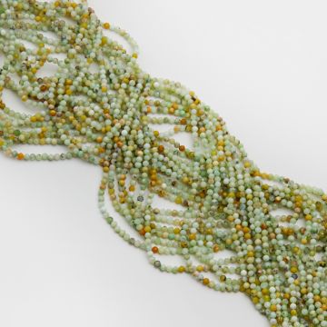 Amazonit kulka fasetowana 3,5mm