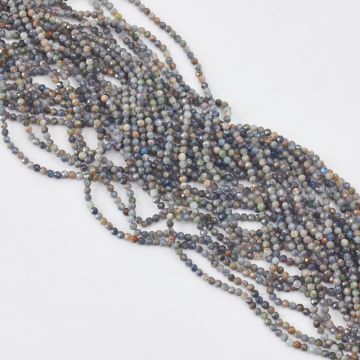 Kianit kulka fasetowana 3mm