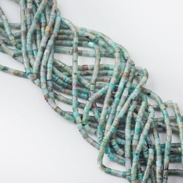 Amazonit walec gładki 4x4mm Amazonit walec gładki 4x4mm