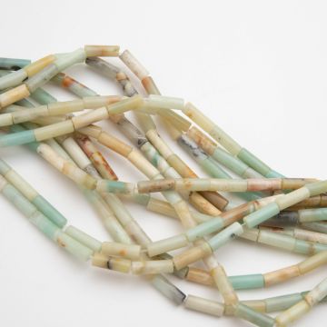 Amazonit słupek gładki 4,5x14mm