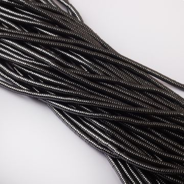 Hematyt platerowany krążek płaski natural 3x1mm