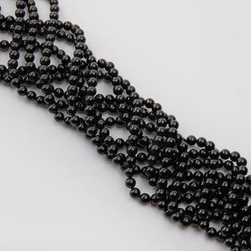 Turmalin czarny kulka gładka 6mm