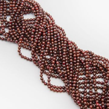 Granat kulka gładka 4,5mm