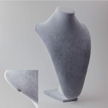 Ekspozytor na naszyjnik szary 37x28cm - uszkodzony