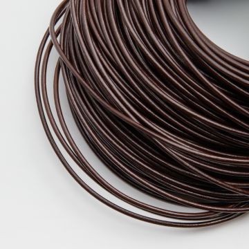 Rzemień brązowy 3mm