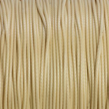 Sznurek powlekany ecru 1mm