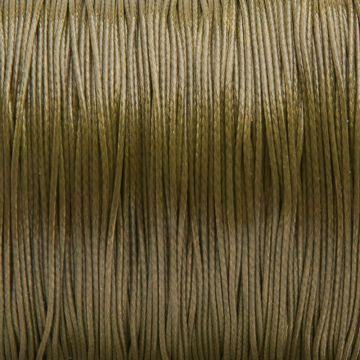 Sznurek powlekany oliwkowy 0,5mm