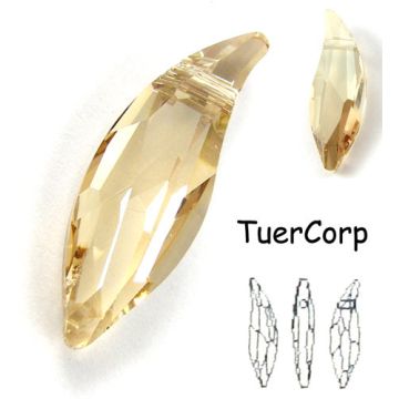 Swarovski lily 30mm golden shadow