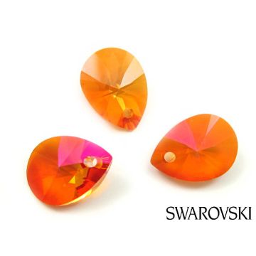 Swarovski mini pear 12mm astral pink