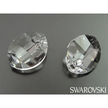 Swarovski pure leaf pendant 23mm crystal