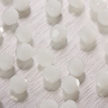 5000 round bead white alabaster 8mm