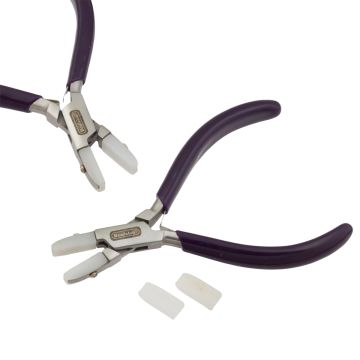 Beadalon szczypce płaskie z ochraniaczem