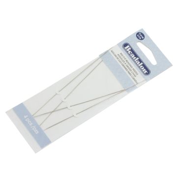 Beadalon igły do koralików z dużym oczkiem gładkie