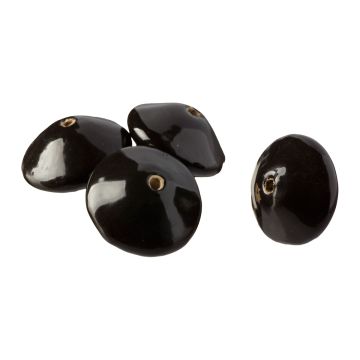 Porcelana dysk 22mm czarny