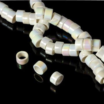 Ceramiczne walce białe 13x8mm