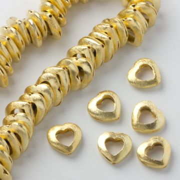 Koralik serce wycięte 14mm Koralik serce wycięte 14mm