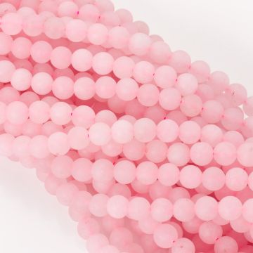 Kryształ górski kulki matowe 8.5mm