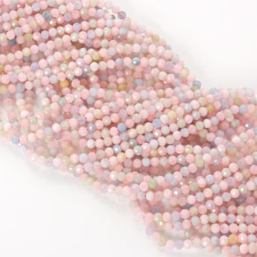 Morganit kulka fasetowana 4,5mm