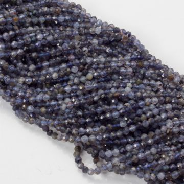 Iolit kulki fasetowane 2,5mm