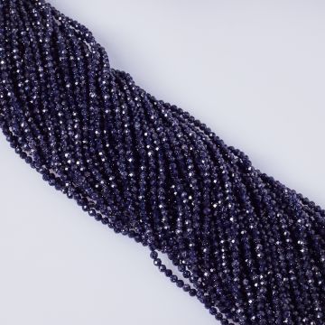 Noc kairu kulka fasetowana 2mm - na sznurze