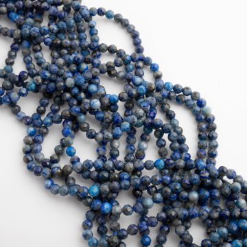Lapis lazuli kulka fasetowana 3mm