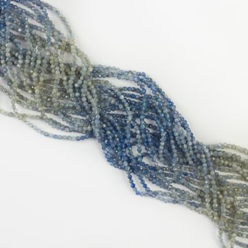 Kianit kulka fasetowana cieniowana 2,5mm