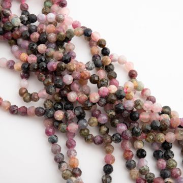 Turmalin kulka fasetowana 5mm