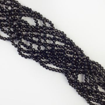 Onyks kulka fasetowana 4mm