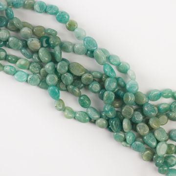 Amazonit bryłka nieregularna 6x8mm