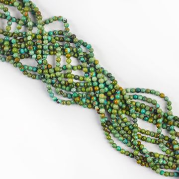 Turkus naturalny kulka gładka 2,5mm