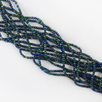 Azuryt oponka fasetowana 2x3mm