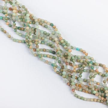 Amazonit kulka fasetowana 4mm