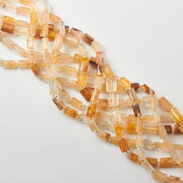 Kryształ z rutylem słupek ciosany 9x5,5mm