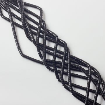 Onyks krążek gładki 4,5x2,5mm