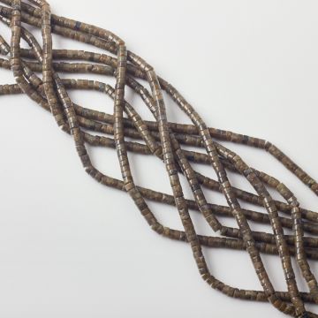 Labradoryt krążek gładki 4,5x2,5mm