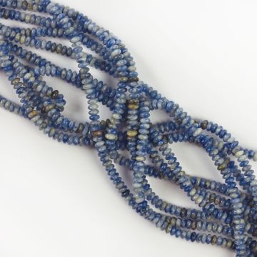 Jaspis niebieski dysk gładki 4.5mm