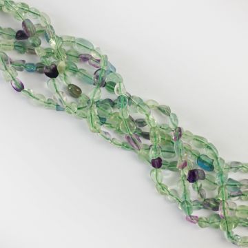 Fluoryt bryłka nieregularna 4x10mm