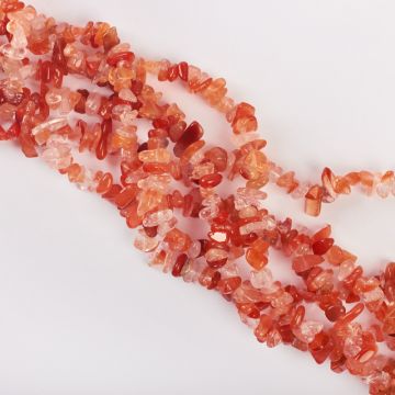 Kryształ górski czerowny sieczka 5-9mm