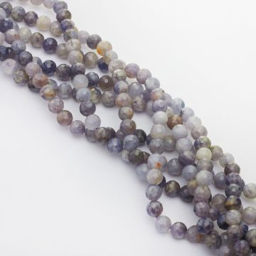 Iolit kulka fasetowana 7,5-8mm