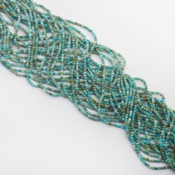 Turkus naturalny kulka fasetowana 1,8mm