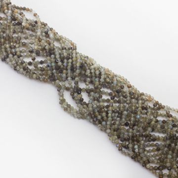 Labradoryt kulka fasetowana 2,5-3mm