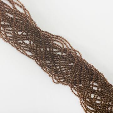 Kryształ górski dymny kulka gładka 2,5mm