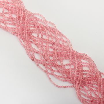 Kryształ górski truskawkowy kulka gładka 2mm