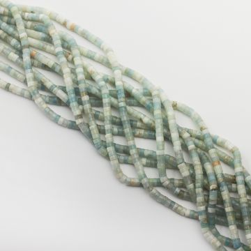 Akwamaryn krążek gładki 4,5mm