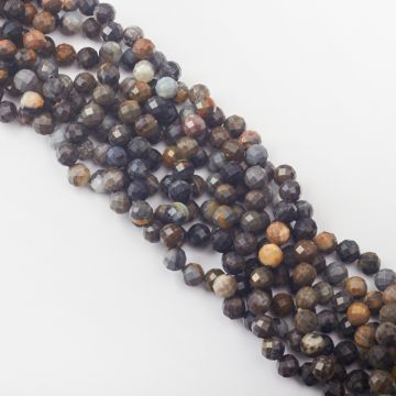 Amazonit kulka fasetowana 8mm